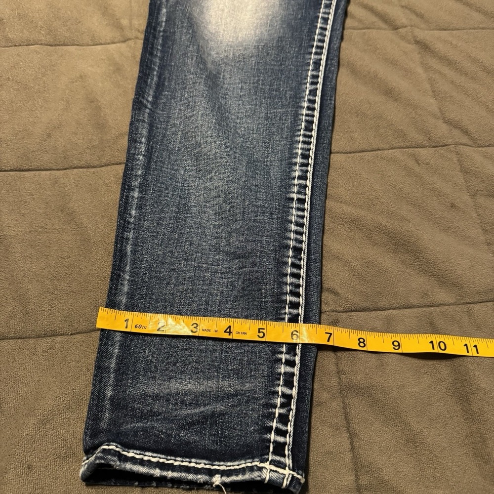 Rock Revival Sundee Easy Skinny Jeans Women's Size 39 Mid Rise 36x31 - Picture 16 of 16